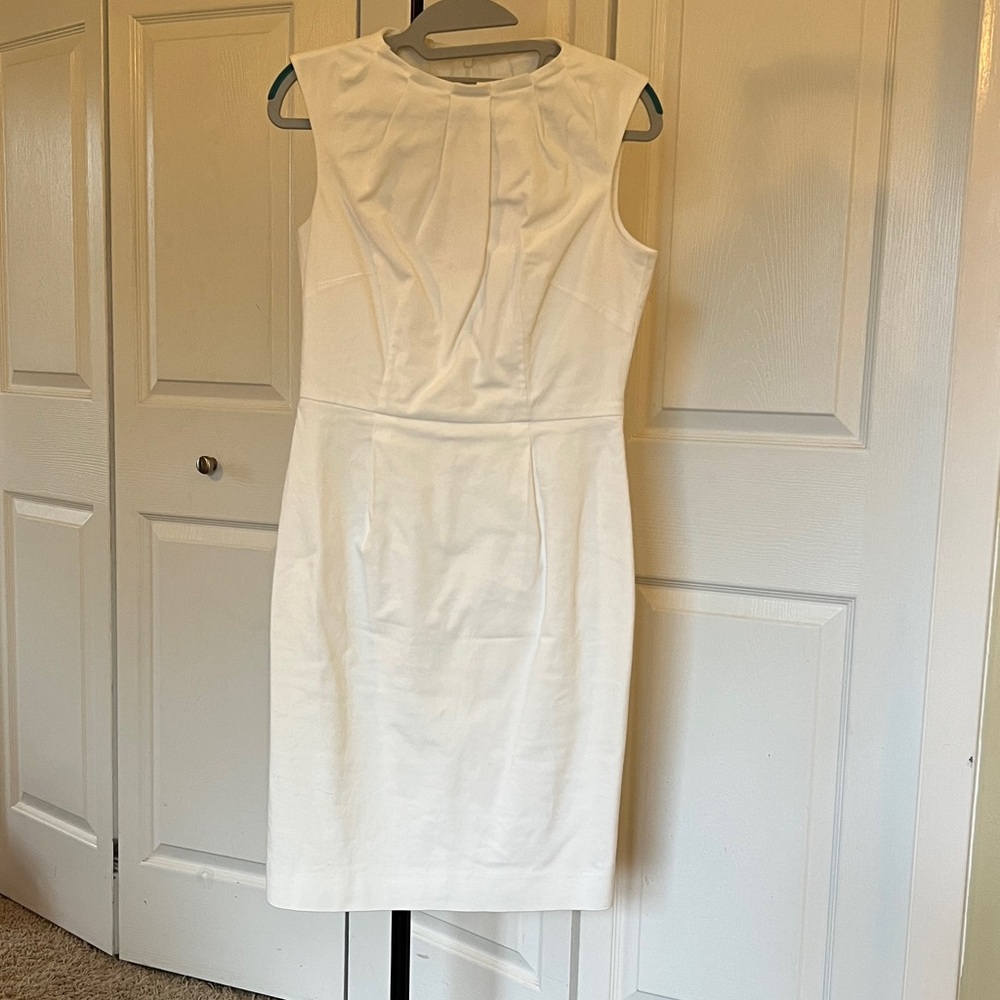 White, Banana Republic, dress, size 4